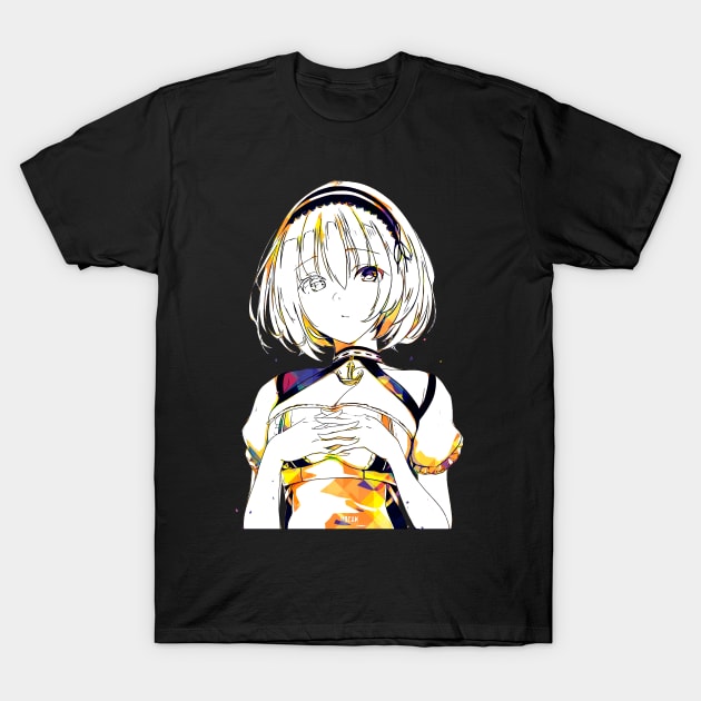 Sirius Azur Lane Pop Art T-Shirt by DIY Kulon Progo 